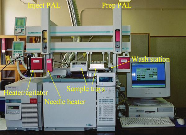 LEAP CTC Twin PAL Autosampler with Sample Prep and SPME (optional Headspace injections)